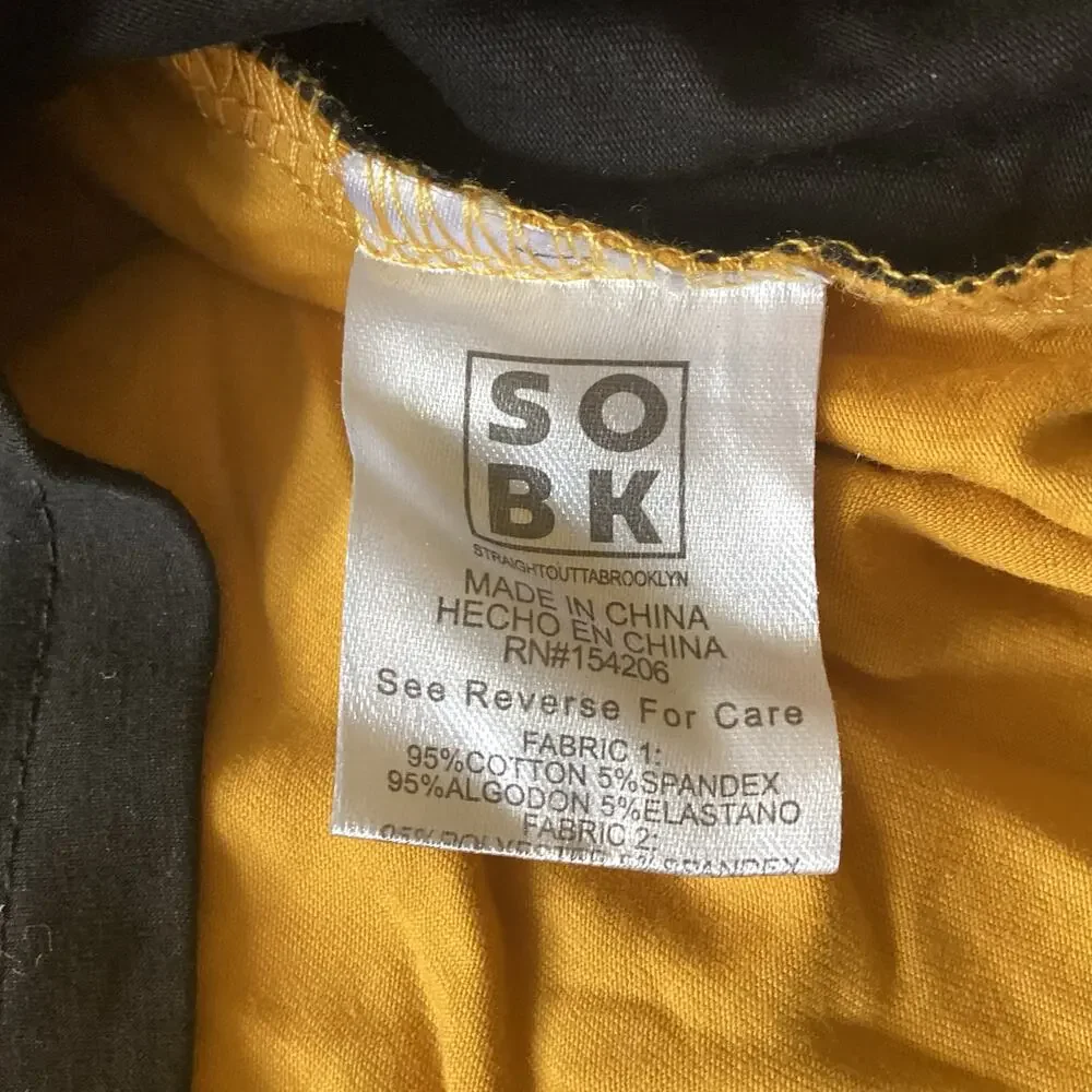 SOBK Zip Style Henley Tee